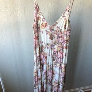 Auguste The Label Cream Floral Dress